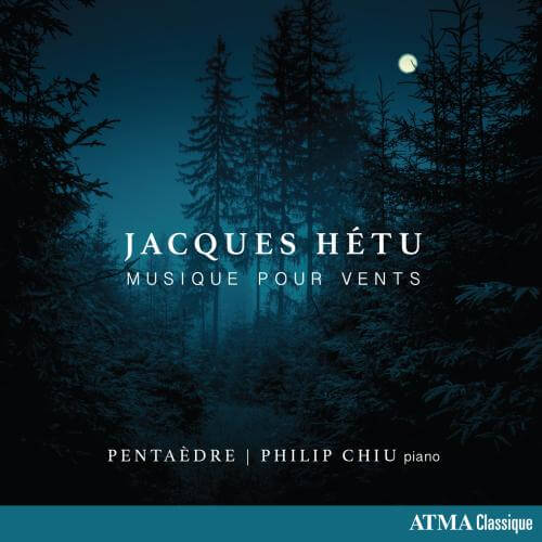 Pochette de l'album Jacques Hétu, Musique pour vents