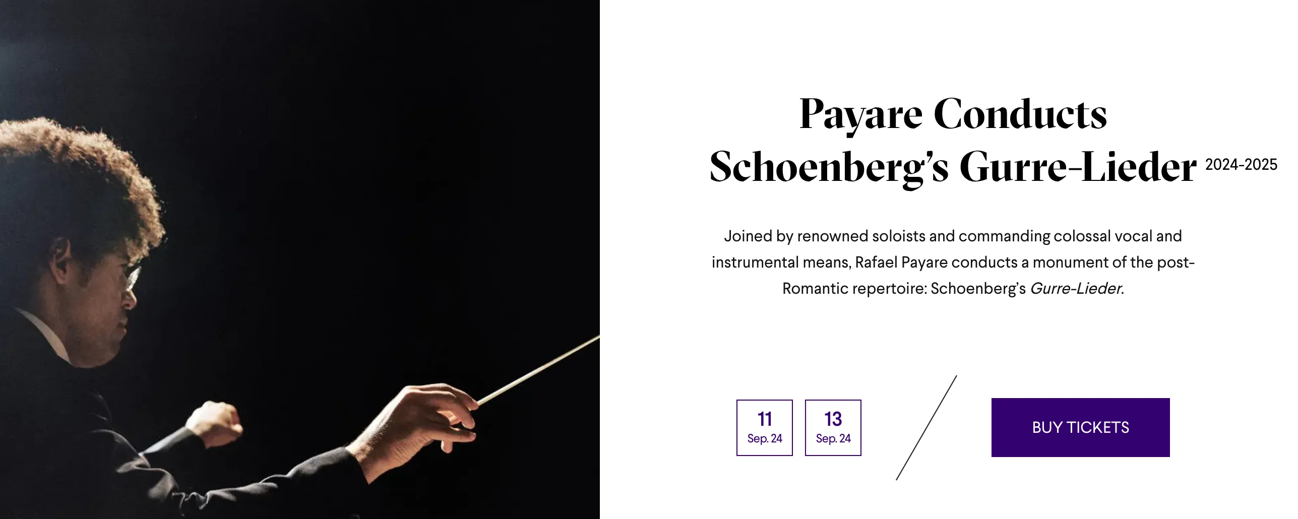 Payare Conducts the Gurre-lieder
